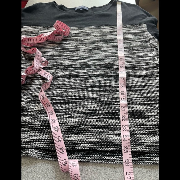 Jones New York Signature Shot Sleeve Knit Top Size XL - Picture 10 of 10